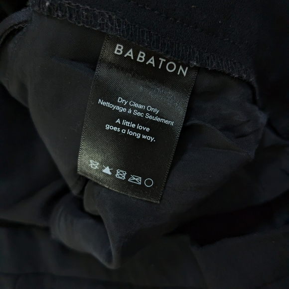 Aritzia Babaton Ray black tailored, wide-leg dress pant, size 8 - Picture 6 of 9